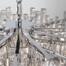 Ruther Glass 10 Light Pendant